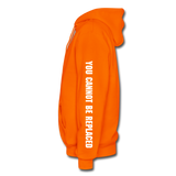 Unisex Hoodie - Classic Logo Front - orange