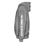 Unisex Hoodie - Classic Logo Front - graphite heather