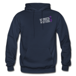 Unisex Pullover Hoodie - SCF Classic Logo / Kindness Matters - navy