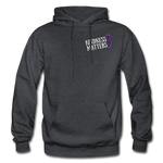 Unisex Pullover Hoodie - SCF Classic Logo / Kindness Matters - charcoal gray