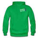 Unisex Pullover Hoodie - SCF Classic Logo / Kindness Matters - kelly green