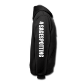 Unisex Adult Contrast Hoodie - Be Kind (WordCloud) - black/asphalt