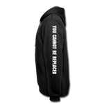 Unisex Adult Contrast Hoodie - Be Kind (WordCloud) - black/asphalt