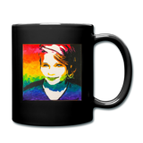 Color Mug - Sage Art by Tin Crow Art - black