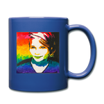 Color Mug - Sage Art by Tin Crow Art - royal blue