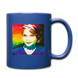 Color Mug - Sage Art by Tin Crow Art - royal blue