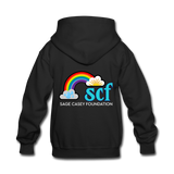 Kids' Pullover Hoodie - SCF Classic Logo - black