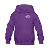 Kids' Pullover Hoodie - SCF Classic Logo - purple