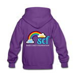 Kids' Pullover Hoodie - SCF Classic Logo - purple