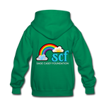Kids' Pullover Hoodie - SCF Classic Logo - kelly green
