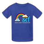Kids' T-Shirt - Classic SCF Front Logo - royal blue
