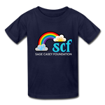 Kids' T-Shirt - Classic SCF Front Logo - navy
