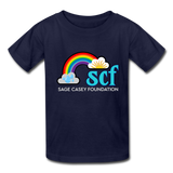 Kids' T-Shirt - Classic SCF Front Logo - navy