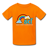 Kids' T-Shirt - Classic SCF Front Logo - orange
