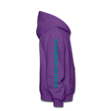 Kids' Pullover Hoodie - Classic Logo - purple