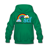 Kids' Pullover Hoodie - Classic Logo - kelly green