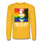 Unisex Long Sleeve T-Shirt - SageCasey Art Print by Lehua Lewis - gold