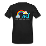 Unisex T-Shirt - Pocket WordCloud/Classic SCF Logo - black