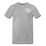 Unisex T-Shirt - Pocket WordCloud/Classic SCF Logo - heather gray