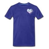 Unisex T-Shirt - Pocket WordCloud/Classic SCF Logo - royal blue