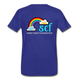 Unisex T-Shirt - Pocket WordCloud/Classic SCF Logo - royal blue