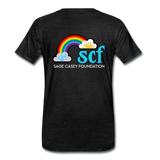 Unisex T-Shirt - Pocket WordCloud/Classic SCF Logo - charcoal gray