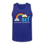 Unisex Tank Classic SCF Logo - royal blue