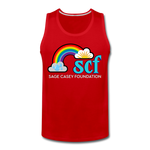 Unisex Tank Classic SCF Logo - red