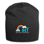 SCF Logo Jersey Beanie - charcoal gray