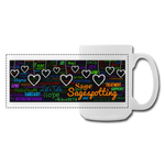 String of Hearts Mug (15 oz) - white