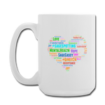 SCF Classic Logo/WordHeart Coffee/Tea Mug 15 oz - white