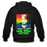 Words Matter / Broken Crayons Hoodie - black