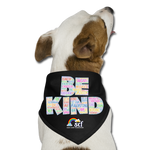 Be Kind - Dog Bandana - black
